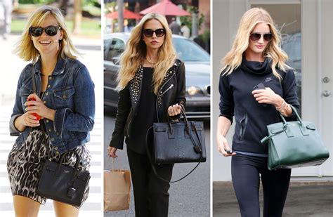 celebrities with ysl sac de jour|ysl celebs bags.